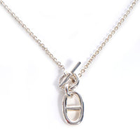 [
Bluetears-Jewels]HM CHAINE D'ANCRE PENDANT NECKLACE STERLING SILVER