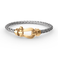 [
Bluetears-Jewels]FORCE LARGE HORSESHOE NO DIAMOND BRACELET GOLD