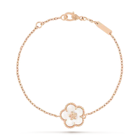 [
Bluetears-Jewels]LUCKY WHITE MOP PLUM BLOSSOM  BRACELET