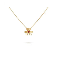 [
Bluetears-Jewels]FRIVOLE GOLD FLOWER NECKLACE