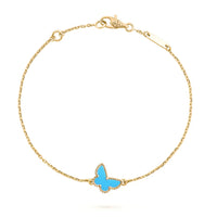 [
Bluetears-Jewels]BUTTERFLY TURQUOISE BUTTERFLY BRACELET