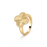 [
Bluetears-Jewels]CLOVER GOLD RING