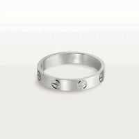 [Blue Jewels]LOVE RING 4MM 1 DIAMOND SILVER